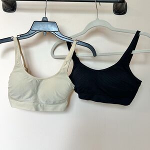 Underoutfit Comfort Shaping Bras Small Adjustable Straps 459 Nude & Black